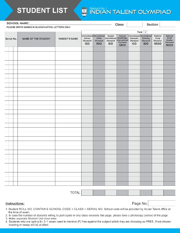 Student List